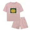 INS 2 styles Kids Clothing Sets Boys Girls Tracksuits Suit Letters Print 2pcs Designer T shirt short pants Suits Chidlren Casual Sport Clothes 90-160