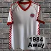 1984 1998 NorwaIES Maglie da calcio retrò SOLSKJAER HALLAND T. A. FLO NORGE Maglie da calcio vintage Home Red Classic Kit da calcio