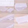 Rektangelbox lagring Flip Conneined Case Plastic Tool Practical Small Woman Man Transparent Packing Organizer Bedroom Supplies 0 6661656