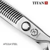 Titan Professional Professional Professional Sticting تصفيف الشعر أدوات قطع الحلاقة مقصات 6.0inch240227