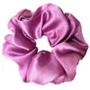 Заколки для волос, 1–4 шт., аксессуары, модные прочные красочные галстуки для женщин, повязка для волос из атласной ткани-продажа