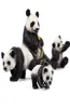 Simulering Little Panda Action Figures PVC Livselike Education Children Barn Wild Animal Toy Gift Söta leksaker3352886