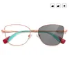 Солнцезащитные очки VKYEE, женские полихромные очки для чтения с защитой от синего света, близорукость, дальнозоркость, изменение цвета по рецепту, оптические очки PFD3039