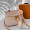 7 färg kvinnor designer makeup väska 19 cm macaron präglad emblem crossbody axel väska lyx handväska vintage blixtlås mynt handväska underarmsäck korthållare kedja koppling