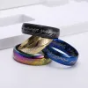 Moda Erkekler 316L Titanyum Steel Lord The Rings Klasik Lüks Tasarımcı Çift Unisex'in Band Ring Düğün Takı Moda Aksesuarları Hediyeler Asla Solmaz Boyut 7-12