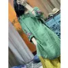 Dress Retro Embroidered Cotton Linen Dress 2023 Women's Summer New Ethnic Style Pan Button 7/4 Sleeve Chinese Improved Qipao Skirt