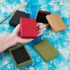 Gift Wrap 12pcs Cardboard Jewelry Box Packaging For Ring Necklace Bracelets Bangles Cases Boxes With Sponge Inside Rectangle Mult-Colour T240309