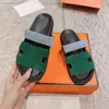 designer sandals platform slides women men Platform slippers shoes bottom fur flip flops summer casual beach slip on sandal real leather a10 luxury