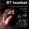 T75 öronklipp Bluetooth-hörlurar Benledning Eörlurar Trådlösa öronsnäckor 3D Surround Stereo Bass Sports Headset med MIC