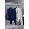 Designer Mens Suits Luxury Suits Clothes Classical Letter Cooperation Coat Slim Fit Casual Western-style White