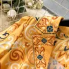 Casual Jurken Lente Vintage Jurk Met Bloemenprint Hoge Taille V-hals Korte Geplooide Jurk met Lantaarnmouwen Wit Rood A-lijn Jurken met Lange Mouwen 2024