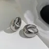 Projektantka mody Kolczyki dla kobiety Orecchini Plane Srebrne Złote Hoop Kolczyki Krąg Circle Studs Party Wedding Biżuteria Wysokiej jakości Retro ZL137 F4