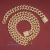 Hip Hop Jewelry Luxury 925 Sliver Gra Certificate Marquise Cut Iced Out Wholesale Diamond Vvs Cuban Link Chain