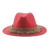 Cowboyhüte Hut Fedora Hut Gefilzter Mann Hut Hüte für Frauen Western Cowboy Panama Vintage Casual Luxus Männer Hut Sombrero Hombre 240228