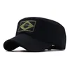 Ball Caps Brazil Flag Baseball Cap Adjustable With Breathable Cotton For Leisure Walking Performance