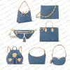 Le più nuove donne del progettista borsa di tela denim borsa da sera borsa frizione tote borsa a tracolla borsa shoulerbag M46855 M82949 M82950 M46871 M82948 M46837 M24564