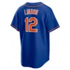 2024 Maglie da baseball CITY CONNECT Mets Pete Alonso Francisco Lindor Jeff McNeil Starling Marte Adam Ottavino Brandon Nimmo Brett Baty Darryl Strawberry Jersey