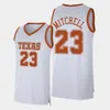 Maglia da basket Texas Longhorns College NCAA Durant Marcus Carr Sir'Jabari Rice Timmy Allen Tyrese Hunter Bishop Dylan Disu Bamba Tucker Bianco Arancione