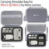 Drone Bag for DJI Mini 2SEMini 2 Fly More Combo Carrying Shoulder RC N1 Storage Case Battery Charge Manager Accessories 240229