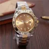 Marke Ro-le Herrenuhren Automatikwerk Uhrenuhr Goldarmbanduhr komplett aus Edelstahl Super 40mm Luxusuhr Geburtstagsgeschenke