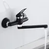 Grifos de lavabo de baño Grifo de cocina Grifo mezclador montado en la pared Rotación Fría y balcón Torneiras de Cozinha Batidora