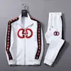 Erkek Moda Takipleri Klasik Mektuplar Baskı İki Parça Kıyafetleri Erkek Takip Ter Takımları Spor Takım Men Hoodies Ceketler Jogger Sporting Casual Sets 64ogw