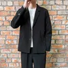 Abito piccolo da uomo giacca autunno leggero stile maturo versione coreana tendenza business casual sensazione abito ampio e di tendenza