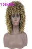 Perruque brésilienne Afro crépue bouclée comme synthétique pour femmes noires, sans colle, sans dentelle, Full6461778