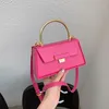 Avondtassen 2024 Solid PU Mode Koreaanse Stijl Party Schoudertas Mini OL Kleine Veelzijdige Handtas Met Handvat Voor Lady