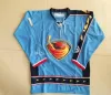 Benutzerdefiniertes Hockey-Trikot für Herren und Damen, Atlanta, Thrashers, 15 Dany Heatley, 17 Ilya Kovalchuk, Zach Bogosian, Marian Hossa, genäht, blau, marineblau und weiß