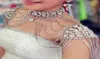 Wedding Shawl Bridal Wraps Jackets 2017 Luxury Sexy Beatiful Rhinestone Crystal Bride Shoulder Chain Jewelry Jacket1490986