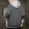 Spring Hoodie Hooded Hat Thermal Thick Pullover Men Autumn Winter Male Clothes 240301