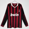 90 91 chemises rétro maillots de football 95 96 97 Gullit 01 02 03 12 14 15 Maldini Van Basten football KAKA Inzaghi 06 07 PIRLO SHEVCHE