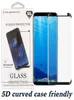 واقي الشاشة المنحني الكامل 5D لـ Samsung S10 Plus S10 Note 10 S20 Plus Glass Warmed Friendly Forning for Samsung S9 Protector FI8995735