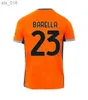 Fußballtrikots LUKAKU Fußballtrikots BARELLA THEO Fußballtrikot 2024 Spielerfans Männer Kinder Kits SetsH240309