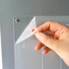 Kühlschrankmagnet-Aufkleber, Kalender, Wochenplaner, magnetisch, trocken löschbares Whiteboard, Zeitplan, transparentes Acryl, Kühlschrank-Nachrichtenmenü 240228