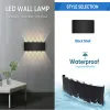 Waterdichte LED-wandkandelaar 2W-10W, aluminium omhoog/omlaag binnenbuitenverlichting voor tuin, veranda, slaapkamer, trap LL