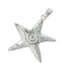 Pendentif Colliers Punk Hip-Hop Style européen et américain Starfish Collier étoile à cinq branches Bijoux Hommes Femmes Neutre