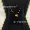 Designer Pendant Necklace Sweet Love Vanca Jade V Golden Clover Kaleidoscope Necklace Precision Edition Thick Gold Plated 18k Luxury Fashion Cortile KTWP