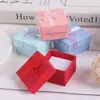 10 stuks/Set Sieraden Organizer Geschenkdoos Ketting Oorbellen Ring Papier Verpakking Deur Sieraden Verpakking Papier Doos 240309