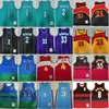 Retro Basketball Chris Paul Jersey 3 Spud Webb 4 Dikembe Mutombo 55 Steve Smith 8 Tyrone Muggsy Bogues 1 Larry Johnson 2 Alonzo Mourning 33 Red White Vintage