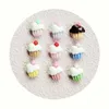 Bouteilles assorties de Mini maison de poupée, Cupcake Dessert, Cabochons à dos plat en résine pour bricolage, accessoire artisanal, ornement de cuisine, cadeau de fête