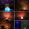 Nocne światła gwiazda księżyca Mistrz Lampa dla dzieci sypialnia LED Bateria Bateria/USB Nowość Starry dla dzieci