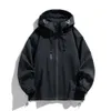 Workwear 2024 New Outdoor Spring And Autumn Loose Mens Casual Windproof Hooded Assault Jacket