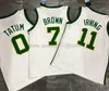 Men Women Youth Basketball Jerseys Jayson 0 Tatum Jaylen 7 Brown Jrue 4 Holiday Kristaps 8 Porzingis Payton 11 Pritchard Derrick 9 White Al 42 Horford 30 Hauser Printed