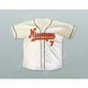 MAGLIA BASEBALL BIANCA NICARAGUA 7 cucita S--6XL