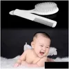 Hair Brushes Abs Baby Hairbrush Newborn Hair Brush Infant Comb Head Masr For Boys And Drop Delivery Hair Products Hair Care Styling To Dhxy7