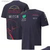 Motorcykelkläder Ny F1 T-shirt Forma 1 Racing Suit T-shirts Fans avslappnade andningsbara korta ärmar Custom Team Men T Shirts OT19O 41ha