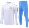 23/24/25 3 -stjärniga Argentina Tracksuit Soccer Jerseys 23 24 Home Away Jacket Football Shirts Messis Di Maria Dybala de Paul Maradona Men Kids Training Suit Tracksuits Kit