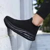 أحذية غير رسمية مصمم نساء جورب Tenis feminino Flannel Socks Slockers Spring Autumn Platform Zapatillas Mujer Basket